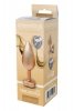 GLEAMING LOVE MATTE GOLD PLUG LARGE